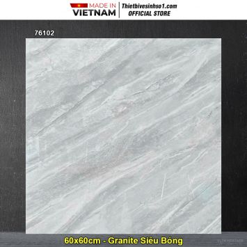 Gạch 60x60 Takao 76102 Vân Đá Xám