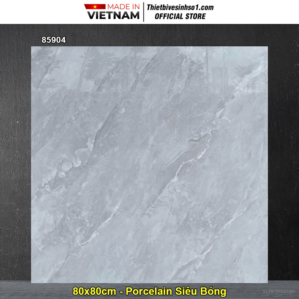 Gạch 80x80 Takao 85904 Vân Xám