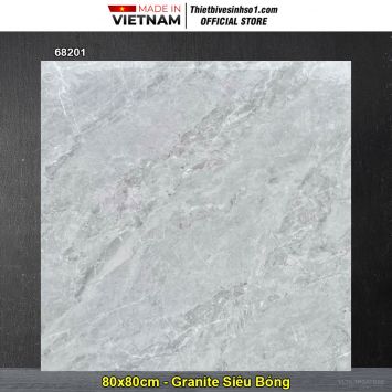 Gạch 80x80 Takao 68201 Vân Xám