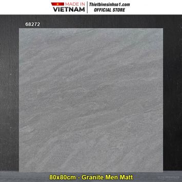 Gạch 80x80 Takao 68272 Vân Ghi Xám