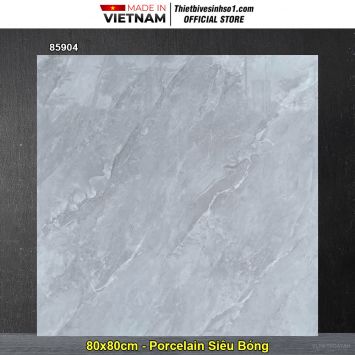 Gạch 80x80 Takao 85904 Vân Xám