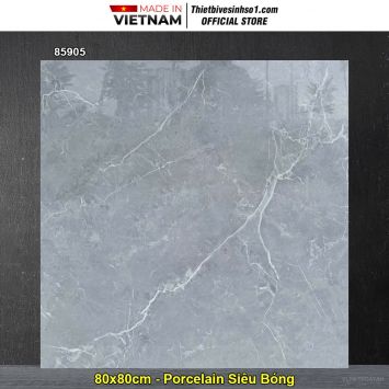 Gạch 80x80 Takao 85905 Vân Xám