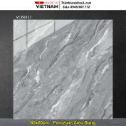 Gạch 60x60 Vicenza VC60033 Vân Ghi Xám