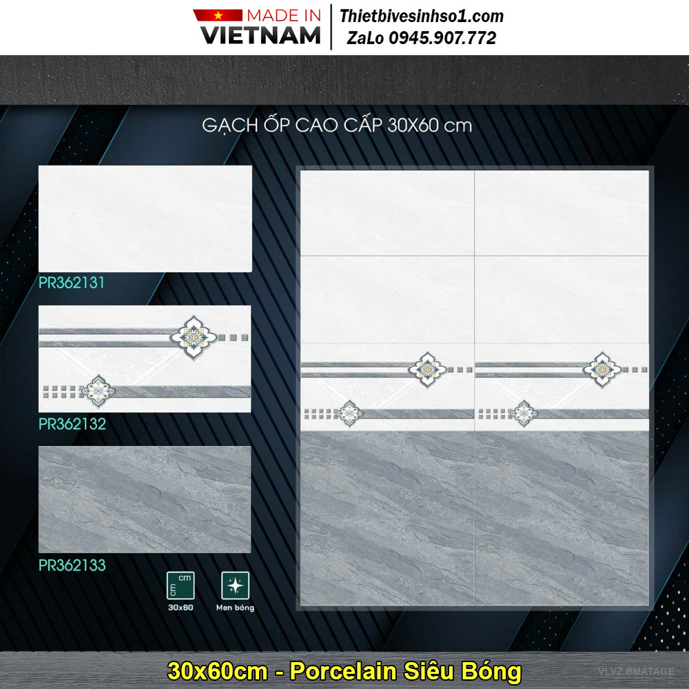 Gạch 30x60 Vicenza PR362133-PR362131