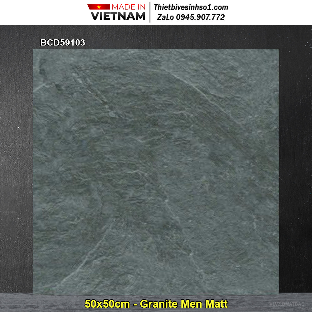 Gạch 50x50 Vicenza BCD59103 Vân Bê Tông