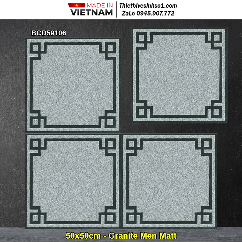 Gạch 50x50 Vicenza BCD59106 Lát Sân