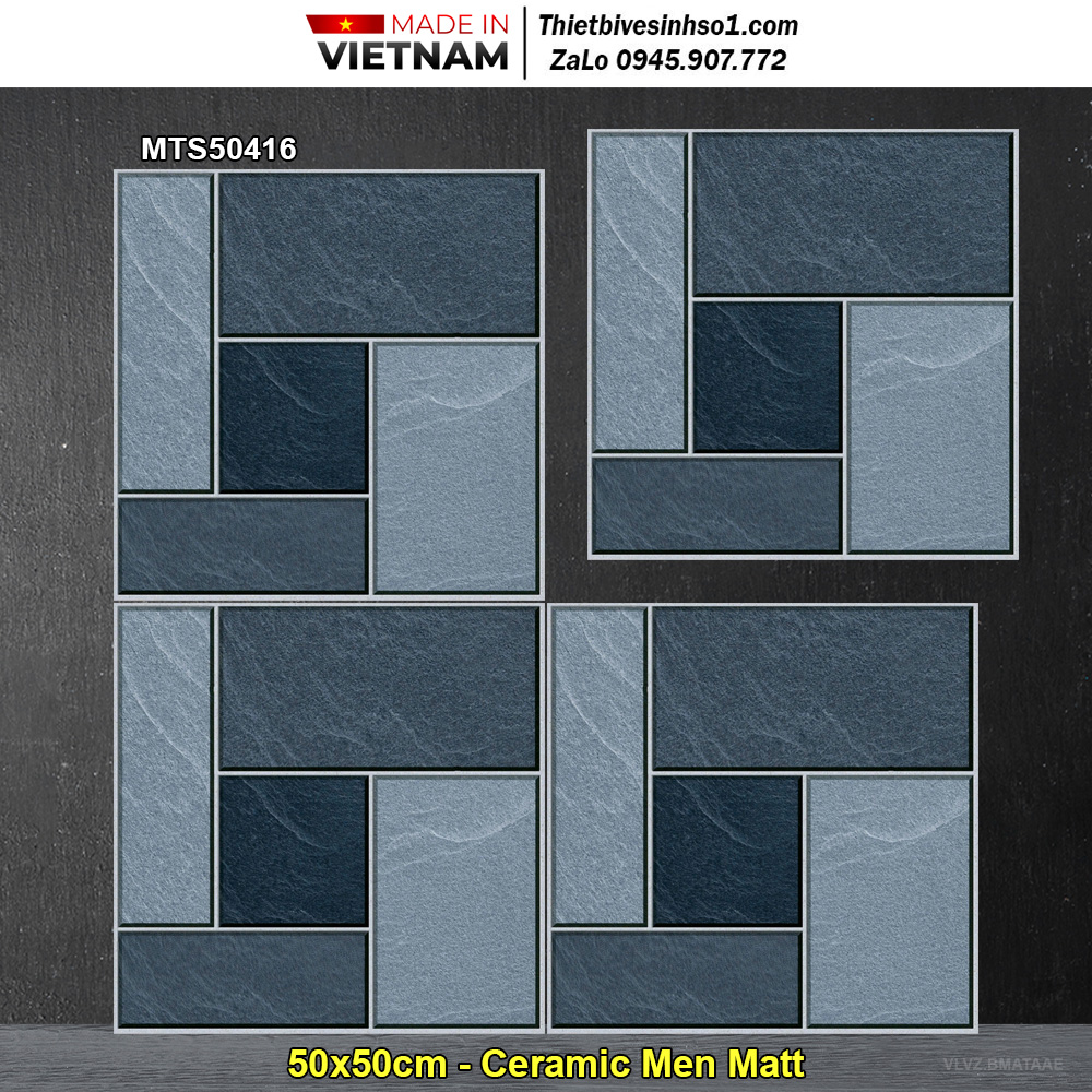 Gạch 50x50 Vicenza MTS50416 Lát Sân