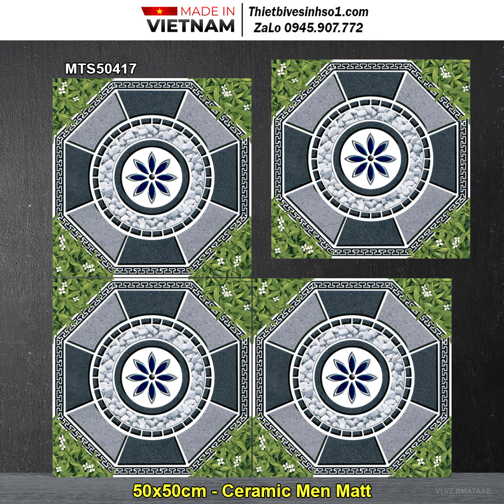 Gạch 50x50 Vicenza MTS50417 Lát Sân