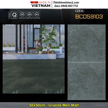 Gạch 50x50 Vicenza BCD59103 Vân Bê Tông