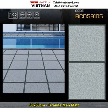 Gạch 50x50 Vicenza BCD59105 Lát Sân