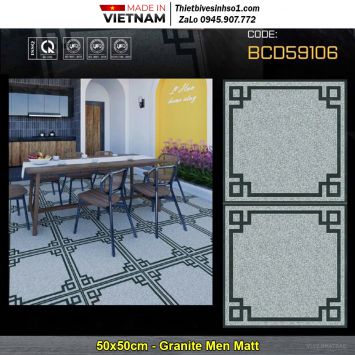 Gạch 50x50 Vicenza BCD59106 Lát Sân