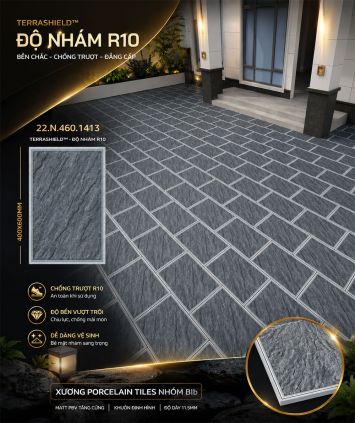 Gạch 40x60 Vicenza 1413 Lát Sân