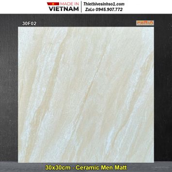 Gạch 30x30 Việt Anh 30F02 Vân Vàng