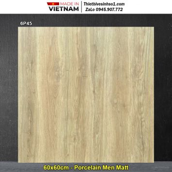 Gạch 60x60 Việt Anh 6P45 Vân Gỗ