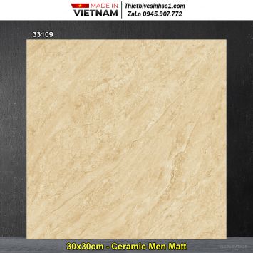 Gạch 30x30 Catalan 33109 Vân Vàng