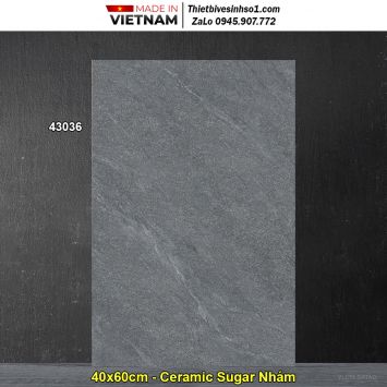 Gạch 40x60 Catalan 43036 Vân Xi Măng