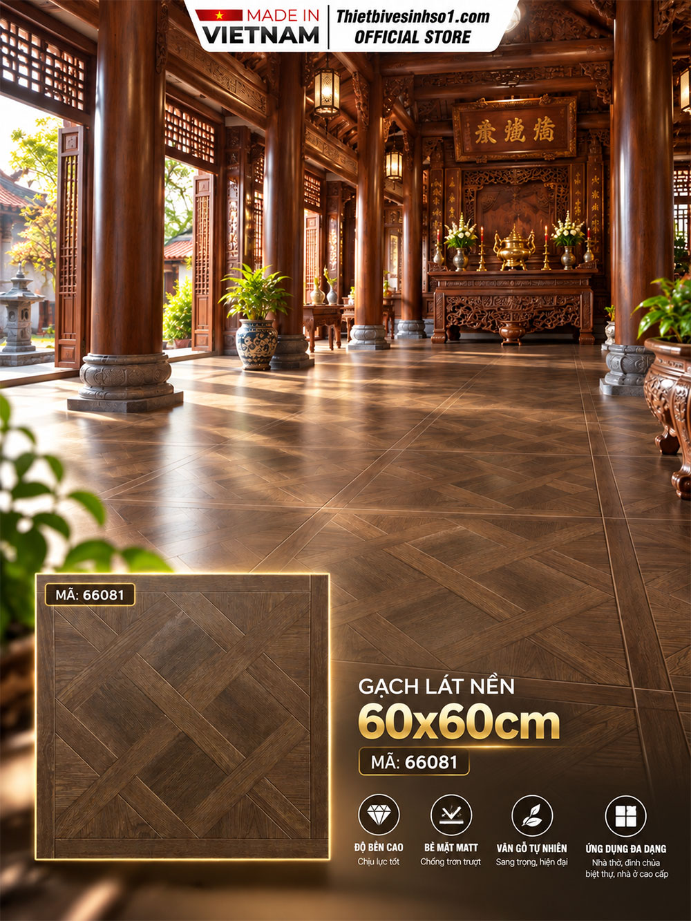 Gạch 60x60 Catalan 66081 Giả Gỗ Gạch 60x60 Catalan 66081 Giả Gỗ