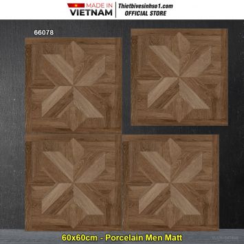 Gạch 60x60 Catalan 66078 Giả Gỗ