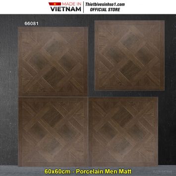 Gạch 60x60 Catalan 66081 Giả Gỗ