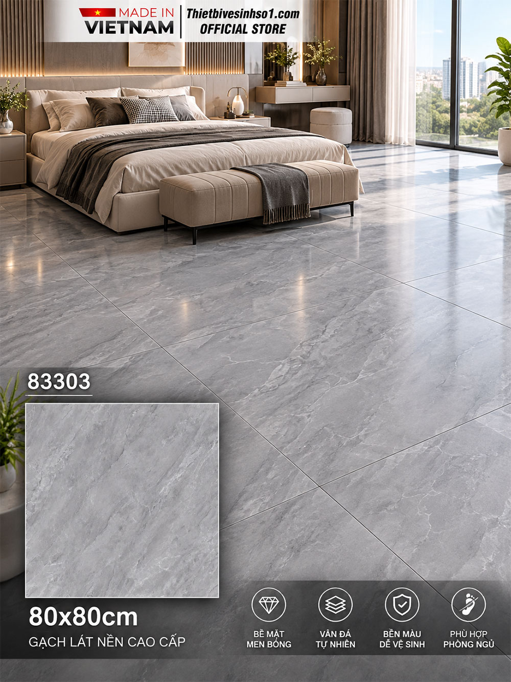 Gạch 80x80 Catalan 83303 Gạch 80x80 Catalan 83303