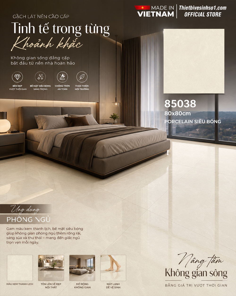Gạch 80x80 Catalan 85038 Gạch 80x80 Catalan 85038