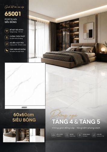 Gạch Ốp Lát 60x60 Catalan 65001