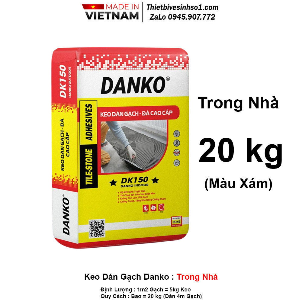 Keo Dán Gạch Danko Trong Nhà