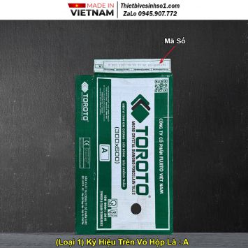 Vỏ Hộp Gạch 30x60 Toroto Loại 1