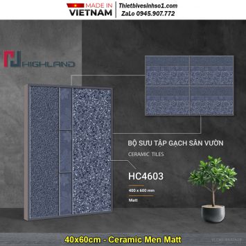 Gạch 40x60 CMC HC4603 Lát Sân