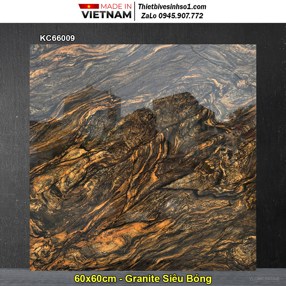 Gạch 60x60 CMC KC66009 Vân Đá