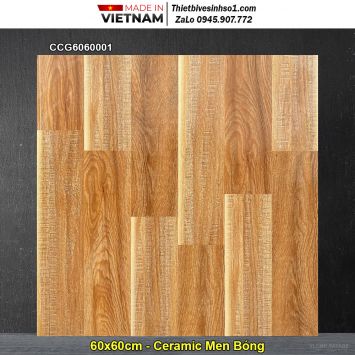 Gạch 60x60 CMC CCG6060001 Vân Gỗ