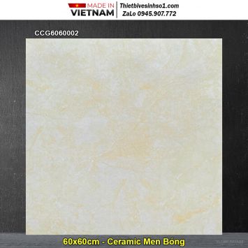 Gạch 60x60 CMC CCG6060002 Vân Đá Vàng