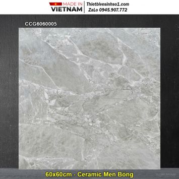 Gạch 60x60 CMC CCG6060005 Vân Đá Xám