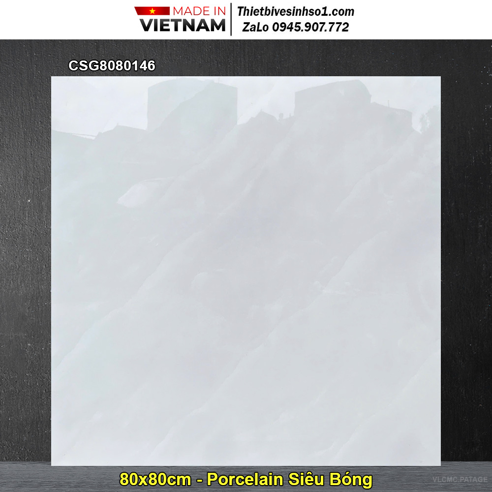 Gạch 80x80 CMC CSG8080146 Vân Đá Sáng