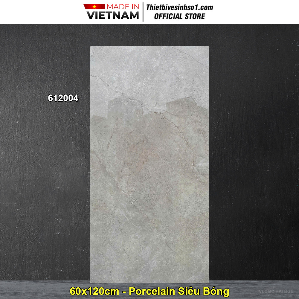 Gạch 60x120 CMC 612004 Vân Đá Xám