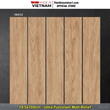 Gạch Giả Gỗ 19,5x100 Hoàn Mỹ Perfetto 59052