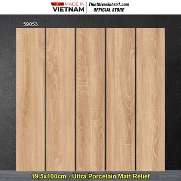 Gạch Giả Gỗ 19,5x100 Hoàn Mỹ Perfetto 59053