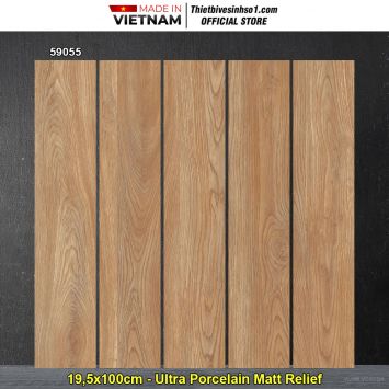 Gạch Giả Gỗ 19,5x100 Hoàn Mỹ Perfetto 59055