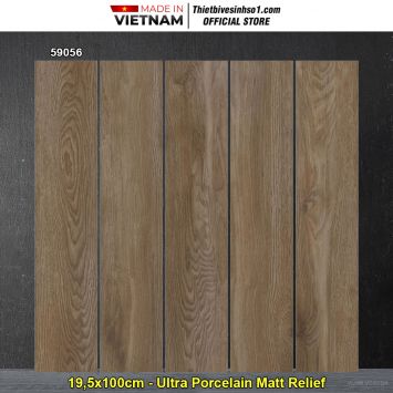 Gạch Giả Gỗ 19,5x100 Hoàn Mỹ Perfetto 59056