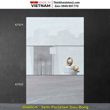 Gạch 30x60 Hoàn Mỹ Perfetto 67022-67021