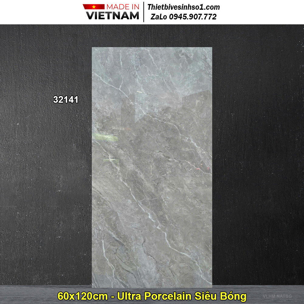 Gạch 60x120 Hoàn Mỹ Perfetto 32141 Đá Ghi Xám