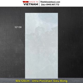 Gạch 60x120 Hoàn Mỹ Perfetto 32138 Vân Xám