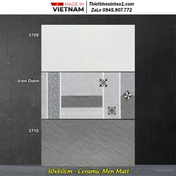 Gạch 30x60 Hoàn Mỹ Perfetto 3709-3710