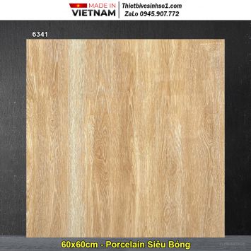 Gạch 60x60 Hoàn Mỹ Perfetto 6341 Vân Gỗ