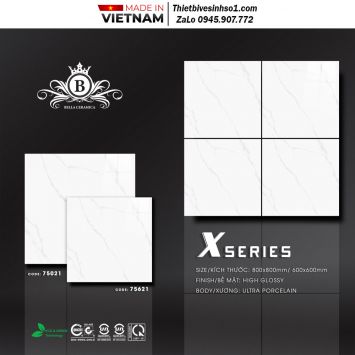 Gạch 80x80 Và 60x60 Hoàn Mỹ Perfetto 75021-75621