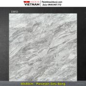 Gạch 80x80 Hoàn Mỹ Perfetto 33053 Vân Ghi Xám