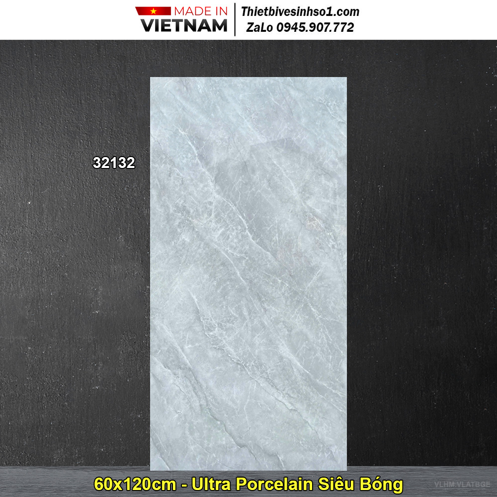 Gạch 60x120 Hoàn Mỹ Perfetto 32132 Vân Đá Xám