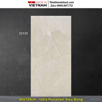 Gạch 60x120 Hoàn Mỹ Perfetto 32133 Vân Vàng Kem