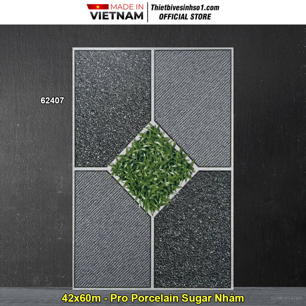 Gạch 42x60 Hoàn Mỹ Perfetto 62407 Lát Sân