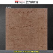 Gạch 30x30 Viglacera N3602 Vân Nâu Đất